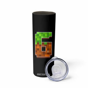 Number 6 Skinny Tumbler Game Matching 67 Meme Costume 6th Birthday 6 Years TS10 Print Your Wear