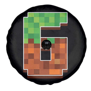 Number 6 Spare Tire Cover Game Matching 67 Meme Costume 6th Birthday 6 Years TS10 Print Your Wear