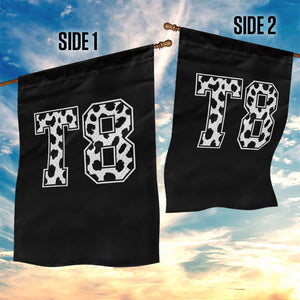 T8 Jersey Number Garden Flag Y2k Leopard Number Concert Inspired Outfit Varsity Sports TS10 Print Your Wear