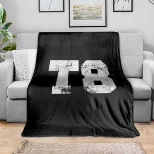 T8 Jersey Throw Blanket Concert Inspired Outfit Varsity Sports TS10 Print Your Wear
