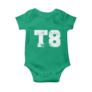 T8 Jersey Baby Onesie Concert Inspired Outfit Varsity Sports TS10 Irish Green Print Your Wear