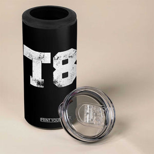 T8 Jersey 4 in 1 Can Cooler Tumbler Concert Inspired Outfit Varsity Sports TS10 Print Your Wear