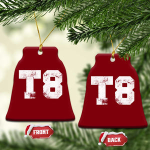 T8 Jersey Ceramic Ornament Concert Inspired Outfit Varsity Sports TS10 Print Your Wear