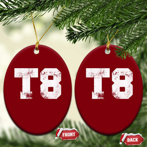 T8 Jersey Ceramic Ornament Concert Inspired Outfit Varsity Sports TS10 Print Your Wear