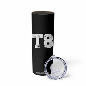 T8 Jersey Skinny Tumbler Concert Inspired Outfit Varsity Sports TS10 Print Your Wear
