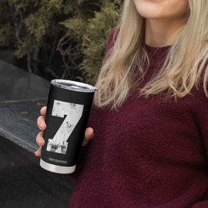Number 7 Tumbler Cup Matching 67 Meme 7th Birthday 7 Years TS10 Print Your Wear