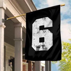 Number 6 Garden Flag Matching 67 Meme 6th Birthday 6 Years TS10 Print Your Wear