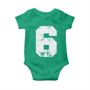 Number 6 Baby Onesie Matching 67 Meme 6th Birthday 6 Years TS10 Irish Green Print Your Wear