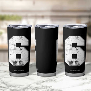 Number 6 Tumbler Cup Matching 67 Meme 6th Birthday 6 Years TS10 Print Your Wear
