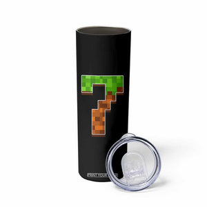 Number 7 Skinny Tumbler Game Matching 67 Meme Costume 7th Birthday 7 Years TS10 Print Your Wear