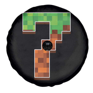 Number 7 Spare Tire Cover Game Matching 67 Meme Costume 7th Birthday 7 Years TS10 Print Your Wear