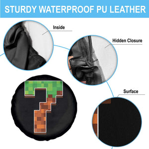 Number 7 Spare Tire Cover Game Matching 67 Meme Costume 7th Birthday 7 Years TS10 Print Your Wear