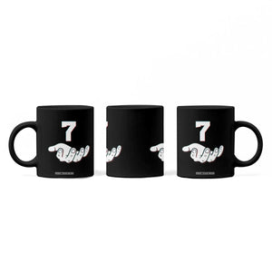 Number 7 Coffee Mug Matching 67 Meme Costume 7th Birthday 7 Years TS10 Print Your Wear