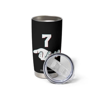 Number 7 Tumbler Cup Matching 67 Meme Costume 7th Birthday 7 Years TS10 Print Your Wear