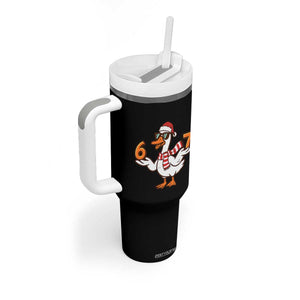 67 Christmas Silly Goose Tumbler With Handle 6 7 Meme Funny Six Seven Gen Alpha Slang TS10 Print Your Wear