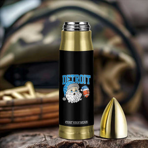 LF Football Christmas Bullet Tumbler Vintage Santa Claus Face Game Day Sports Fans TS10 Print Your Wear