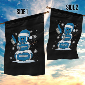 LF Christmas Snowman Garden Flag DFL Football Fan TS10 Print Your Wear
