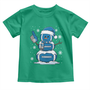 LF Christmas Snowman Toddler T Shirt DFL Football Fan TS10 Irish Green Print Your Wear