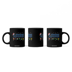 LF Christmas Coffee Mug Blue Plaid DFL Fans Xmas Pajamas TS10 Print Your Wear