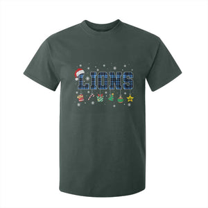 LF Christmas T Shirt For Kid Blue Plaid DFL Fans Xmas Pajamas TS10 Dark Forest Green Print Your Wear