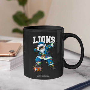 LF Christmas Coffee Mug Funny Dabbing Santa Football Lovers Game Day TS10 Print Your Wear