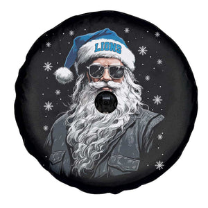 Vintage DFL Christmas Spare Tire Cover Retro Santa Lions Fan Game Day TS10 Print Your Wear