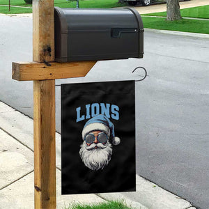 LF Football Christmas Garden Flag Vintage Santa Claus Face Game Day TS10 Print Your Wear