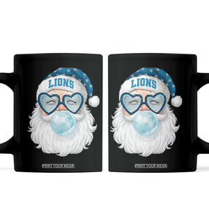 Christmas LF Coffee Mug Vintage Retro Santa Bubble Gum Game Day TS10 Black Print Your Wear