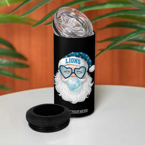Christmas LF 4 in 1 Can Cooler Tumbler Vintage Retro Santa Bubble Gum Game Day TS10 Print Your Wear