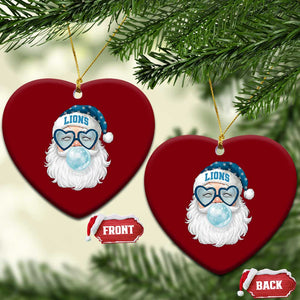 Christmas LF Ceramic Ornament Vintage Retro Santa Bubble Gum Game Day TS10 Print Your Wear