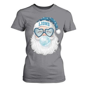 Christmas LF T Shirt For Women Vintage Retro Santa Bubble Gum Game Day TS10 Charcoal Print Your Wear