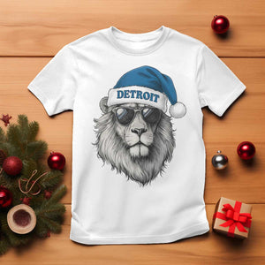 Vintage LF Christmas T Shirt Game Day Santa Hat Football Lovers TS10 White Print Your Wear
