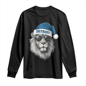 Vintage LF Christmas Long Sleeve Shirt Game Day Santa Hat Football Lovers TS10 Black Print Your Wear