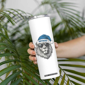 Vintage LF Christmas Skinny Tumbler Game Day Santa Hat Football Lovers TS10 Print Your Wear