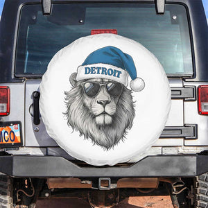 Vintage LF Christmas Spare Tire Cover Game Day Santa Hat Football Lovers TS10 No hole White Print Your Wear