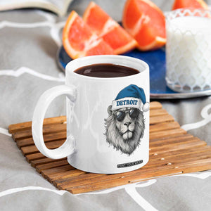 Vintage LF Christmas Coffee Mug Game Day Santa Hat Football Lovers TS10 Print Your Wear