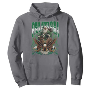 Funny Xmas Philly Hoodie Fly Santa Fly PFE Pride TS10 Charcoal Print Your Wear