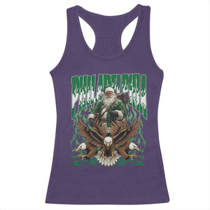 Funny Xmas Philly Racerback Tank Top Fly Santa Fly PFE Pride TS10 Purple Print Your Wear
