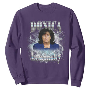 Funny Donica Lewinsky Sweatshirt Big Beautiful Bill Clinton Bubba Trump Bootleg TS10 Purple Print Your Wear