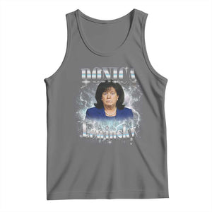 Funny Donica Lewinsky Tank Top Big Beautiful Bill Clinton Bubba Trump Bootleg TS10 Black Heather Print Your Wear