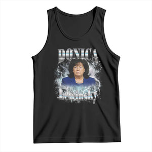 Funny Donica Lewinsky Tank Top Big Beautiful Bill Clinton Bubba Trump Bootleg TS10 Black Print Your Wear
