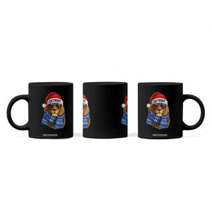 Vintage LF Christmas Coffee Mug Game Day Santa Hat Football Lovers TS10 Print Your Wear