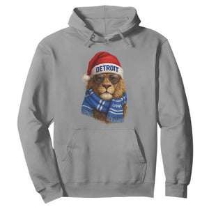 Vintage LF Christmas Hoodie Game Day Santa Hat Football Lovers TS10 Sport Gray Print Your Wear