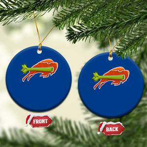 BFB Chicken Wing Ceramic Ornament Vintage 90s BFB Sports Fan Game Day TS10 1pc Blue Print Your Wear