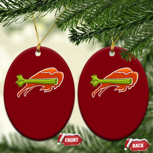 BFB Chicken Wing Ceramic Ornament Vintage 90s BFB Sports Fan Game Day TS10 Print Your Wear