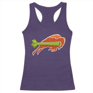 BFB Chicken Wing Racerback Tank Top Vintage 90s BFB Sports Fan Game Day TS10 Purple Print Your Wear