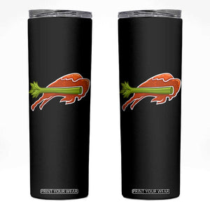 BFB Chicken Wing Skinny Tumbler Vintage 90s BFB Sports Fan Game Day TS10 Black Print Your Wear