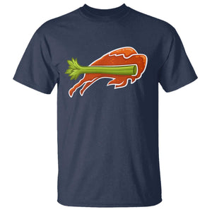 BFB Chicken Wing T Shirt Vintage 90s BFB Sports Fan Game Day TS10 Navy Print Your Wear