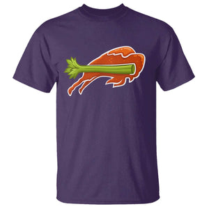 BFB Chicken Wing T Shirt Vintage 90s BFB Sports Fan Game Day TS10 Purple Print Your Wear