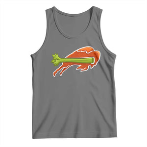 BFB Chicken Wing Tank Top Vintage 90s BFB Sports Fan Game Day TS10 Black Heather Print Your Wear